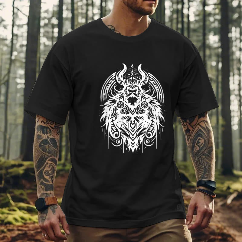 WorldNorse Odin Warrior Viking Style T-shirt