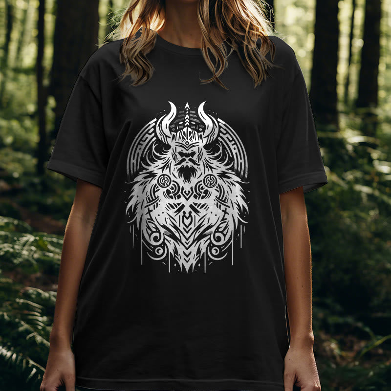 WorldNorse Odin Warrior Viking Style T-shirt