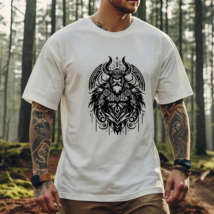 WorldNorse Odin Warrior Viking Style T-shirt