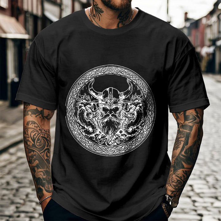 WorldNorse Celtic Knot Power Odin God T-shirt