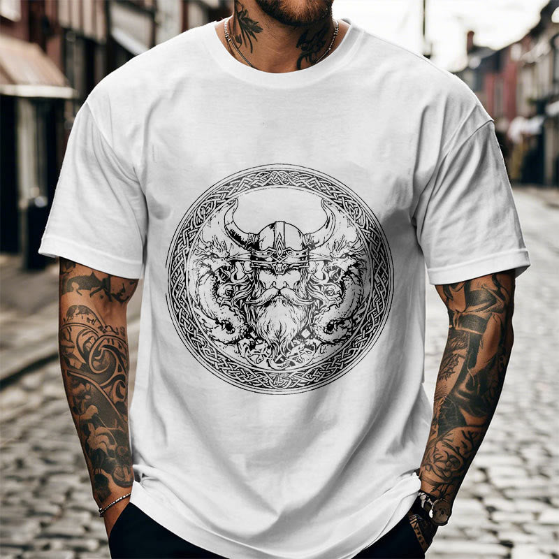 WorldNorse Celtic Knot Power Odin God T-shirt