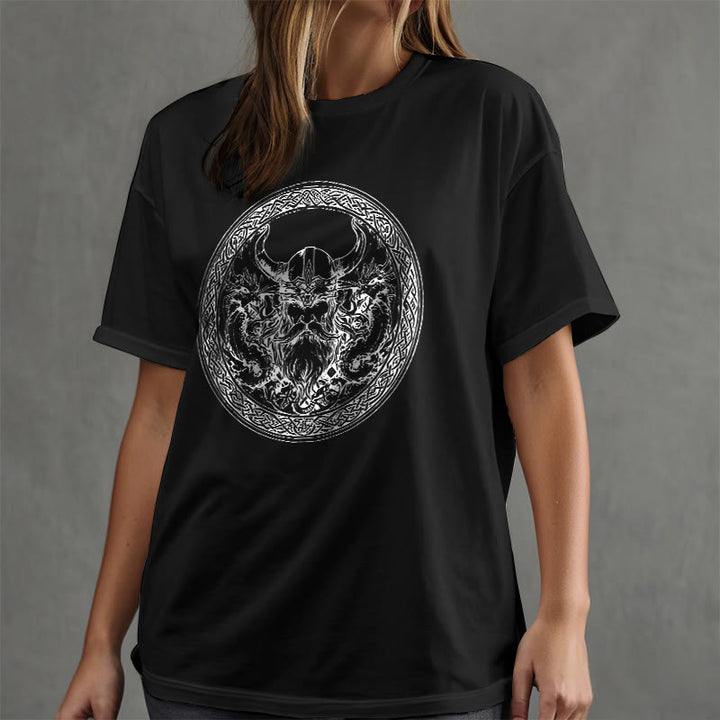 WorldNorse Celtic Knot Power Odin God T-shirt