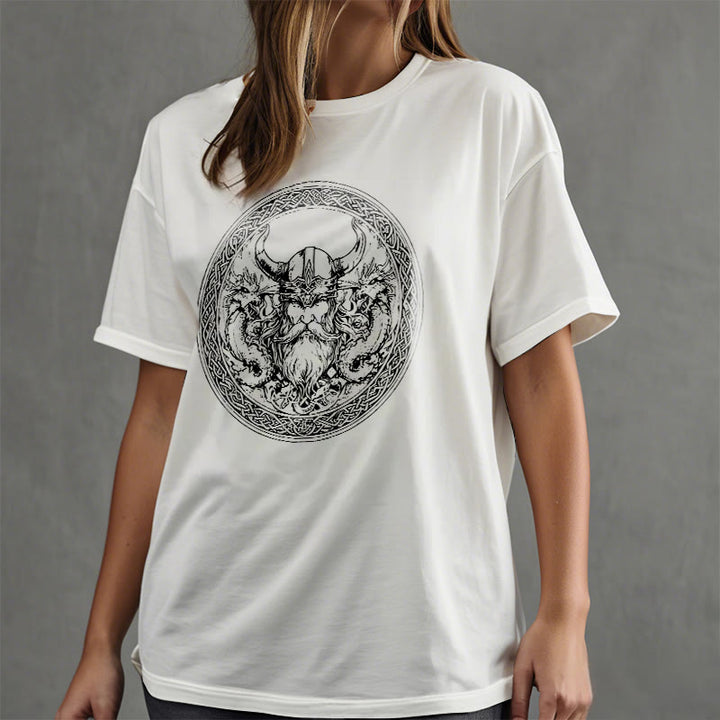 WorldNorse Celtic Knot Power Odin God T-shirt