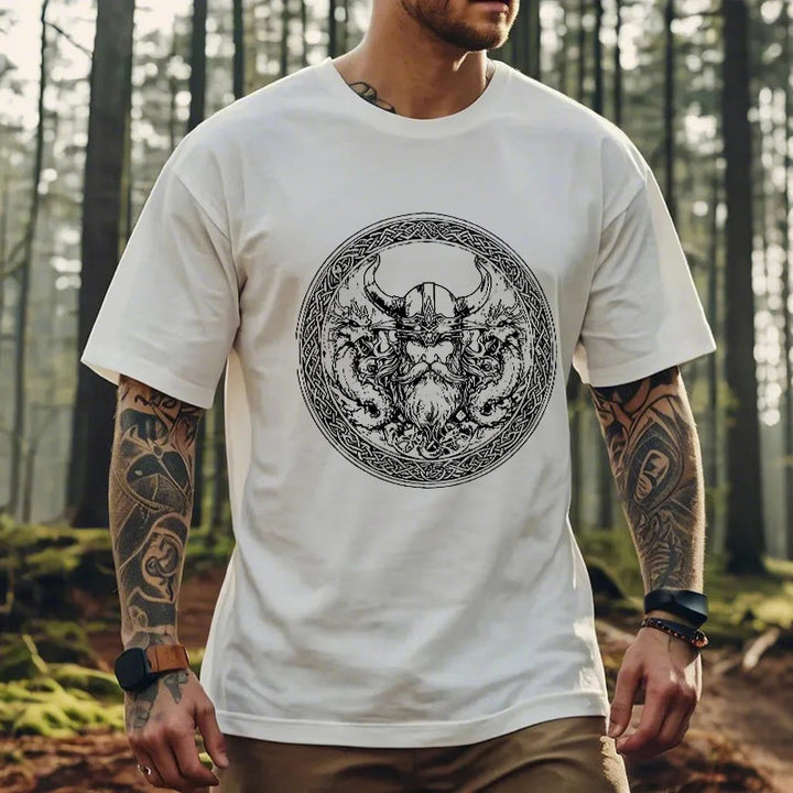 WorldNorse Celtic Knot Power Odin God T-shirt