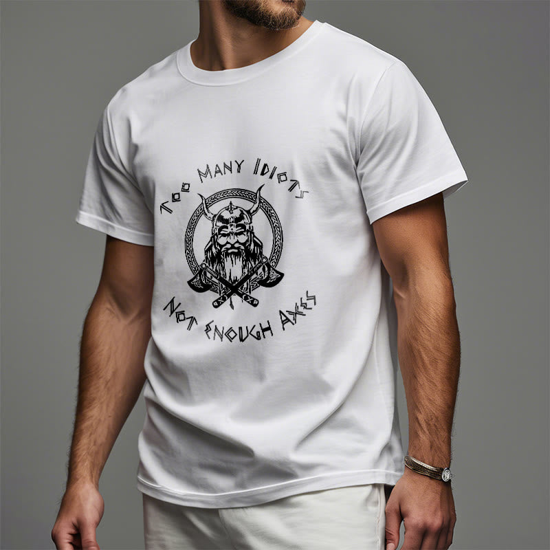 WorldNorse Viking Rune With Warrior Axe T-shirt - image 12