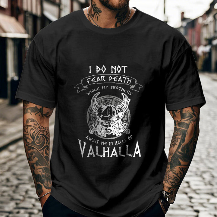 WorldNorse Do Not Fear Death Valhalla T-shirt