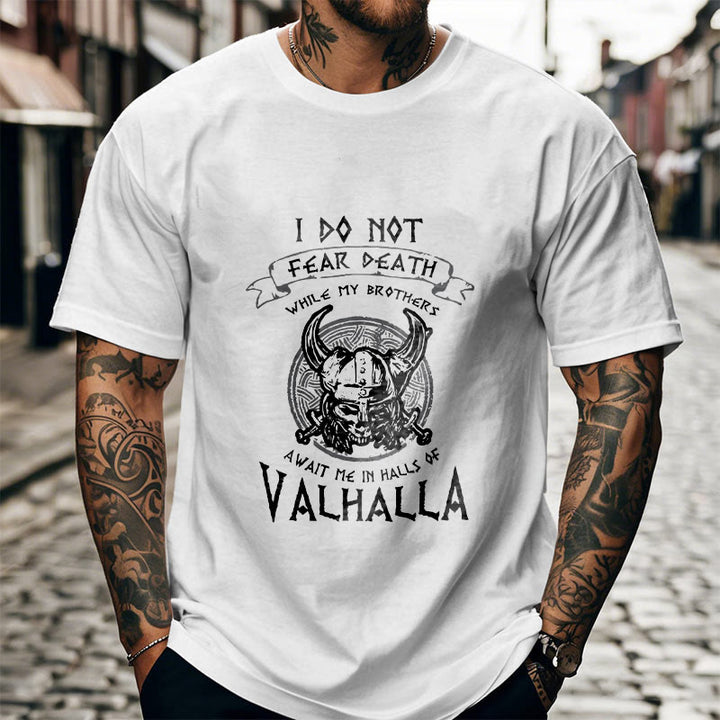 WorldNorse Do Not Fear Death Valhalla T-shirt