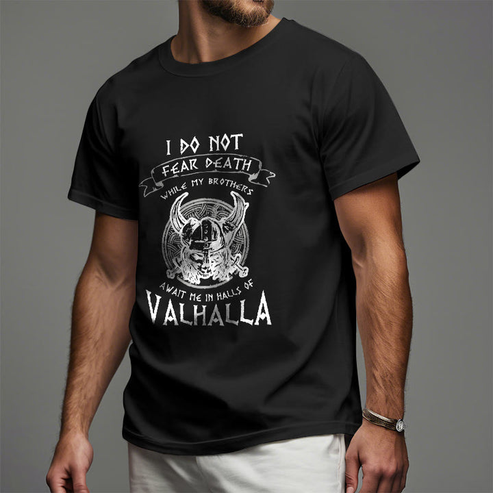 WorldNorse Do Not Fear Death Valhalla T-shirt