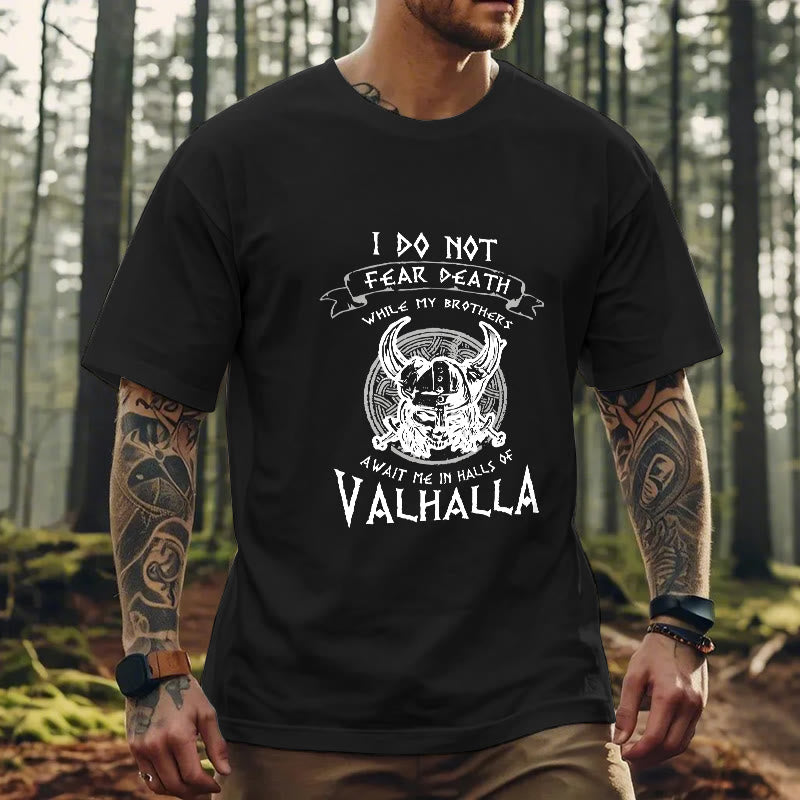 WorldNorse Do Not Fear Death Valhalla T-shirt