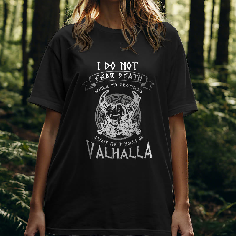 WorldNorse Do Not Fear Death Valhalla T-shirt