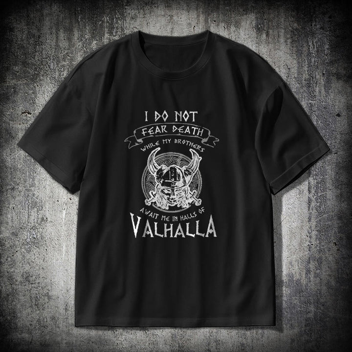 WorldNorse Do Not Fear Death Valhalla T-shirt