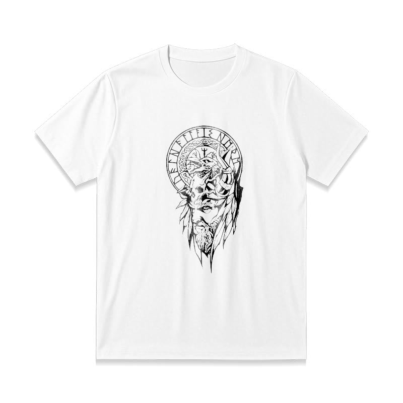 WorldNorse Vegvisir Wolve Celtic T-shirt