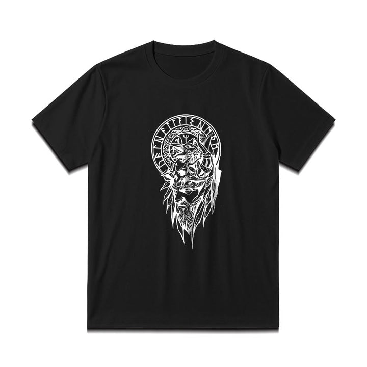 WorldNorse Vegvisir Wolve Celtic T-shirt