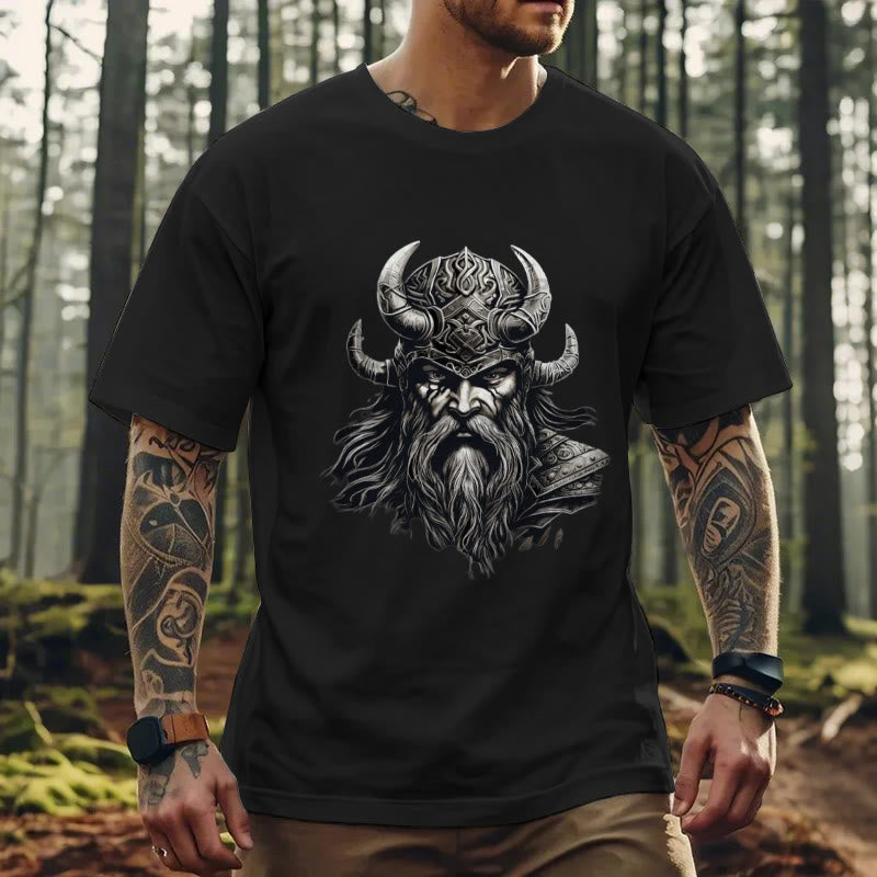 WorldNorse Odin King Viking God Warrior T-shirt