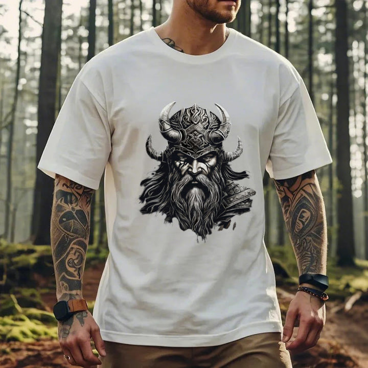 WorldNorse Odin King Viking God Warrior T-shirt