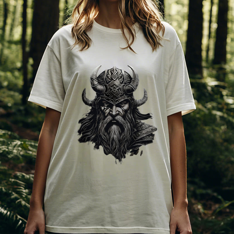 WorldNorse Odin King Viking God Warrior T-shirt