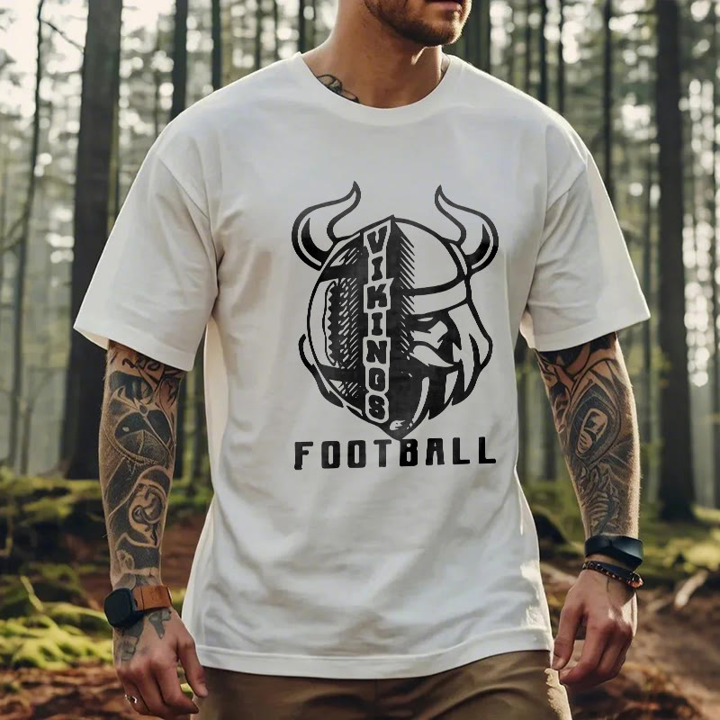 WorldNorse Vikings Football Empire T-shirt