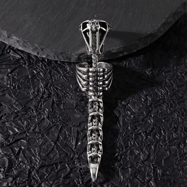 WorldNorse Gothic Scorpion Tail Adjustable Ring - image 3