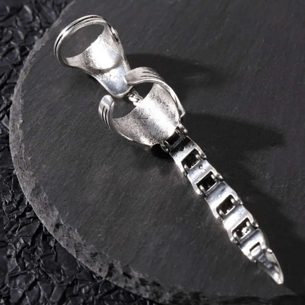 WorldNorse Gothic Scorpion Tail Adjustable Ring - image 4