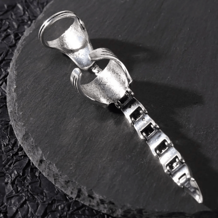 WorldNorse Gothic Scorpion Tail Adjustable Ring - image 4