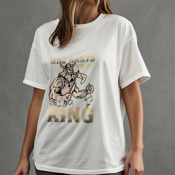 WorldNorse Viking King Of Warrior T-shirt