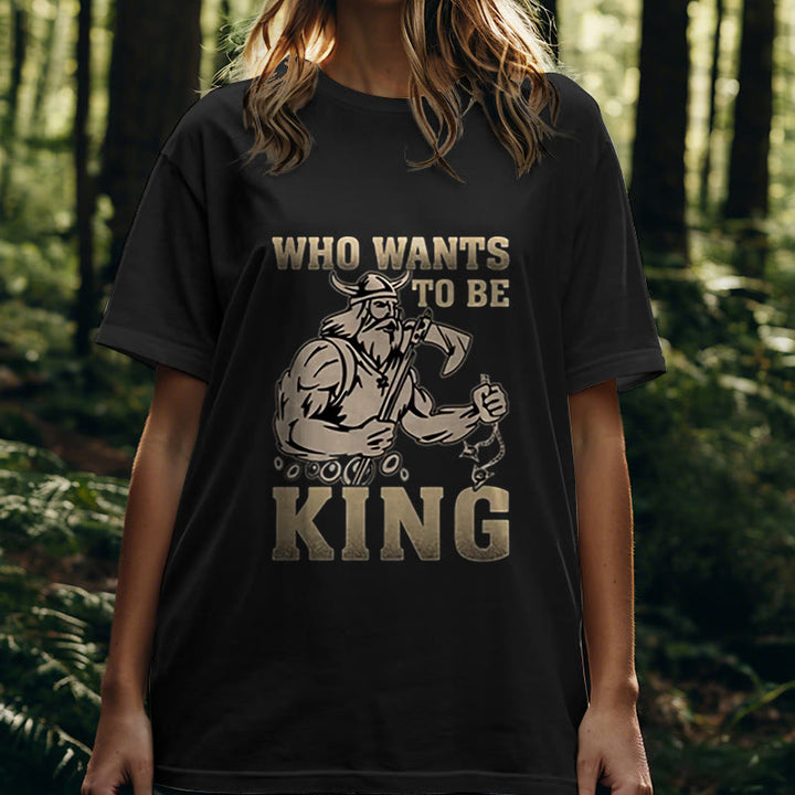 WorldNorse Viking King Of Warrior T-shirt