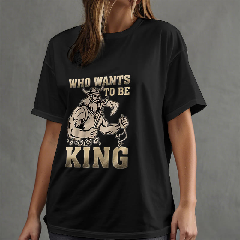 WorldNorse Viking King Of Warrior T-shirt