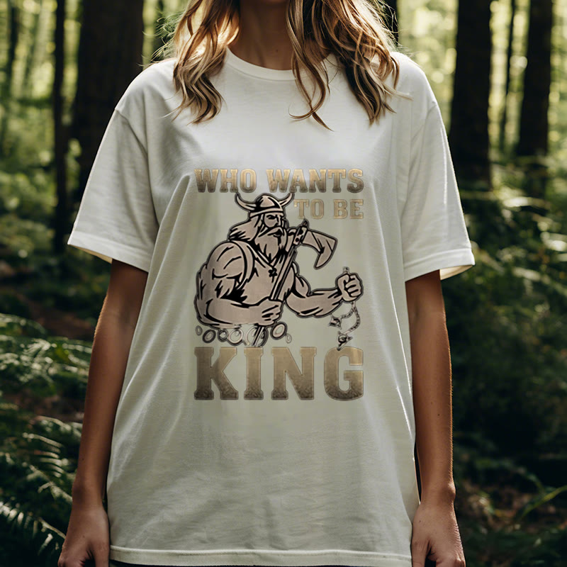 WorldNorse Viking King Of Warrior T-shirt