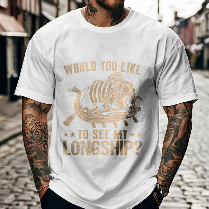 WorldNorse My Longship Viking Life T-shirt