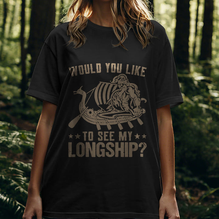 WorldNorse My Longship Viking Life T-shirt - image 7
