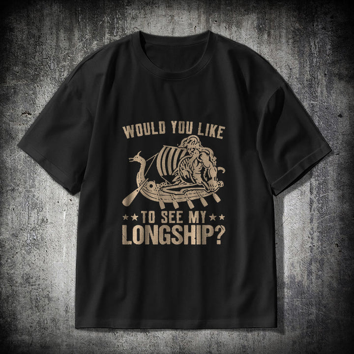 WorldNorse My Longship Viking Life T-shirt