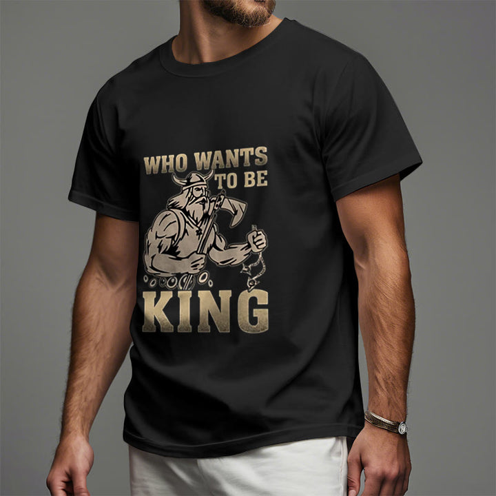 WorldNorse Viking King Of Warrior T-shirt