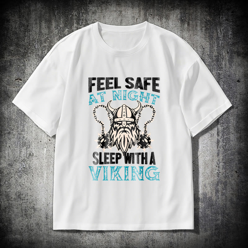 WorldNorse Feel Safe At Night T-shirt - White - 2XL - image 9