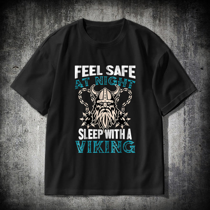WorldNorse Feel Safe At Night T-shirt - Black - 2XL - image 0