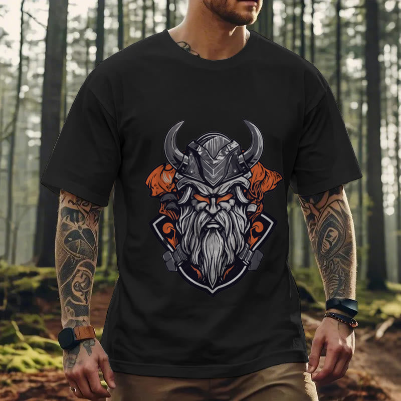 WorldNorse The Helmet Of Norse God T-Shirt