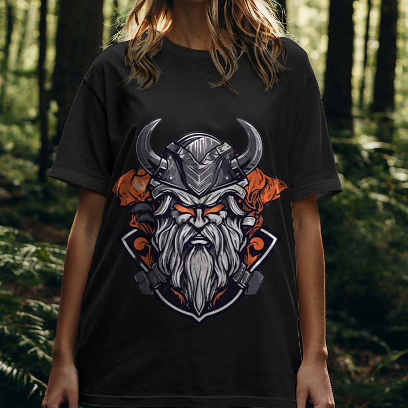 WorldNorse The Helmet Of Norse God T-Shirt