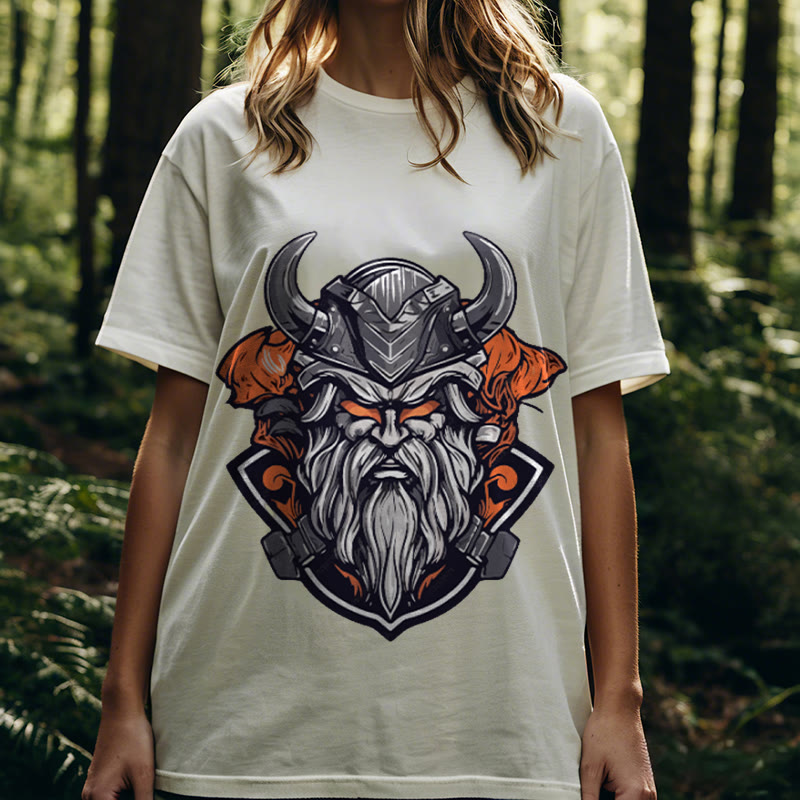 WorldNorse The Helmet Of Norse God T-Shirt