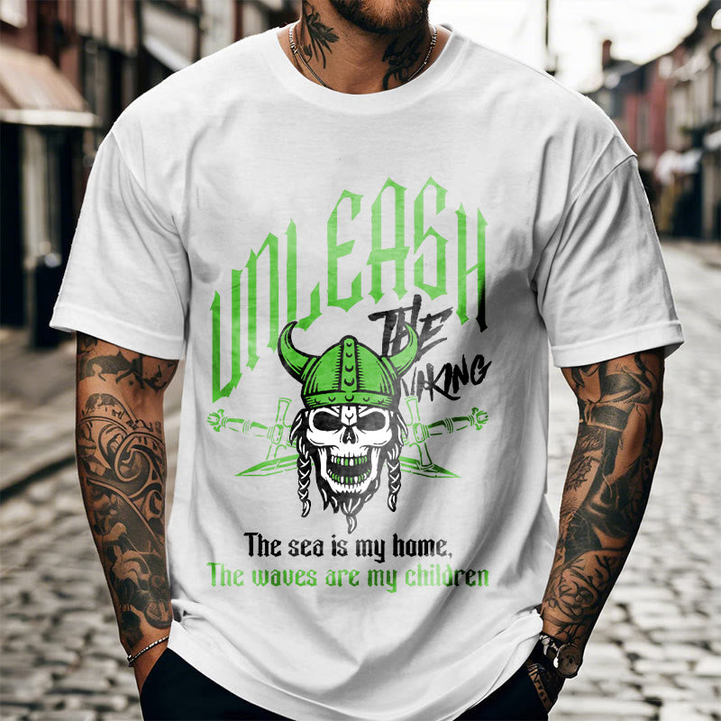 WorldNorse Skull Warrior Turbulent T-Shirt - image 14