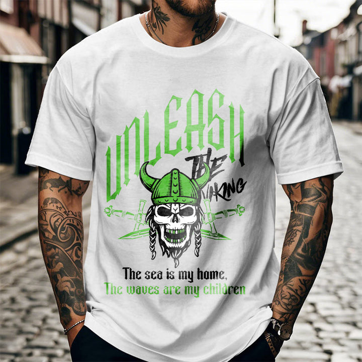 WorldNorse Skull Warrior Turbulent T-Shirt - image 14