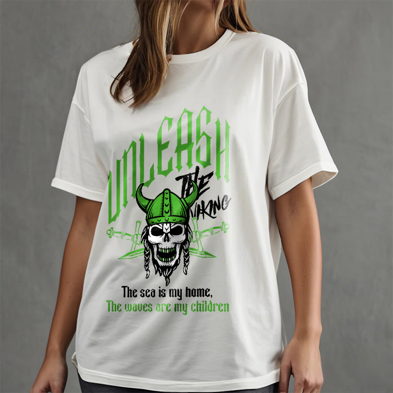 WorldNorse Skull Warrior Turbulent T-Shirt - image 15