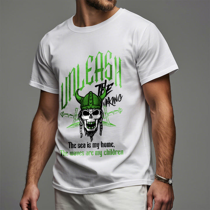 WorldNorse Skull Warrior Turbulent T-Shirt - image 12