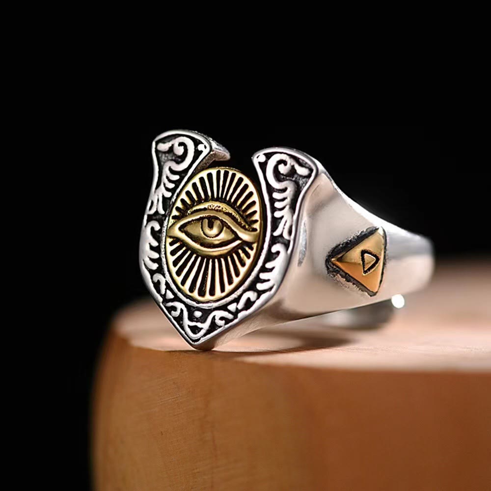 FREE Today: Eye Of Providence Horus Ring