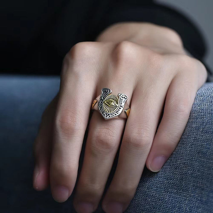 FREE Today: Eye Of Providence Horus Ring