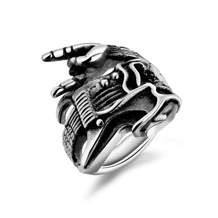 WorldNorse Punk Hand Gesture Guitar Ring