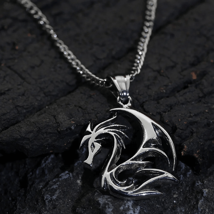 WorldNorse Norse Dragon Carving Necklace - image 3