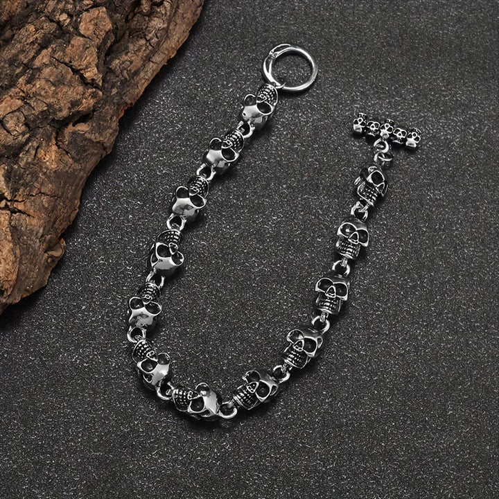 WorldNorse Demon Skull Skeleton Bracelet - image 8