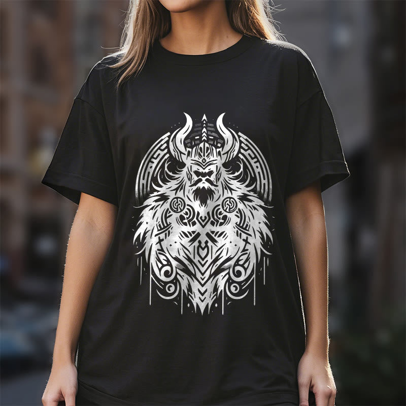 WorldNorse Odin Warrior Viking Style T-shirt