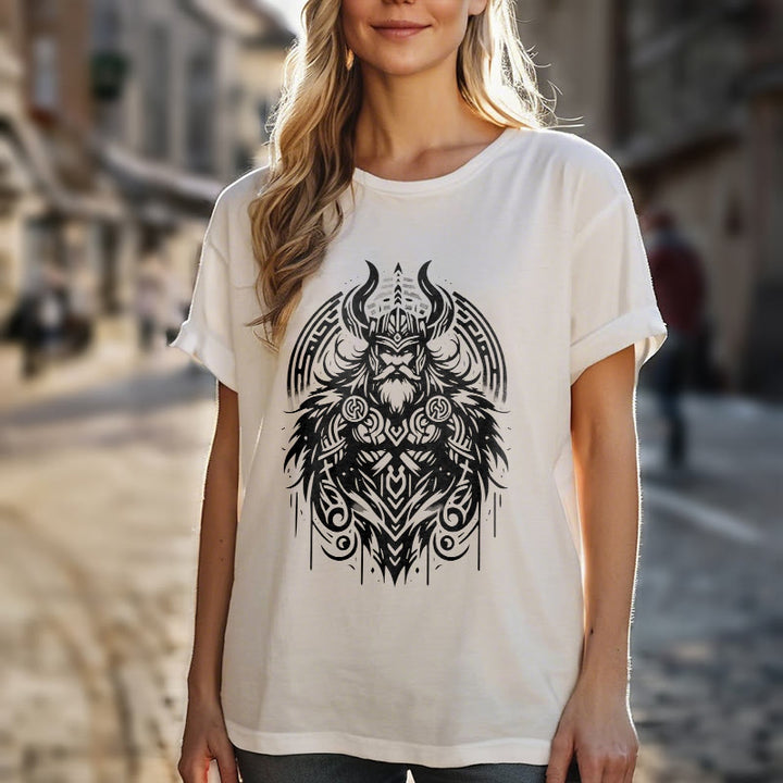 WorldNorse Odin Warrior Viking Style T-shirt