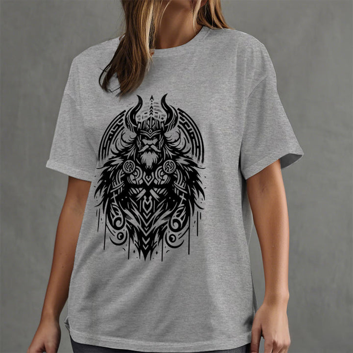 WorldNorse Odin Warrior Viking Style T-shirt