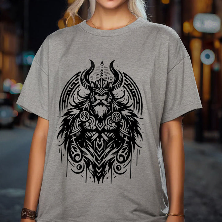 WorldNorse Odin Warrior Viking Style T-shirt